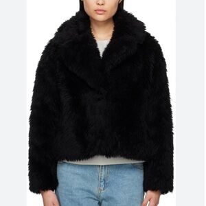 Yves Salomon meteo shag jacket